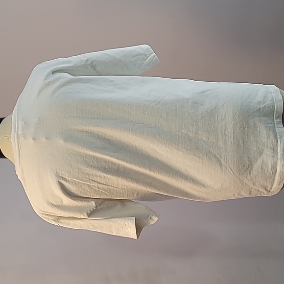 MAIN STREET Disney tee white red blue football Mickey 28 Outta My Way glitter - Picture 5 of 14